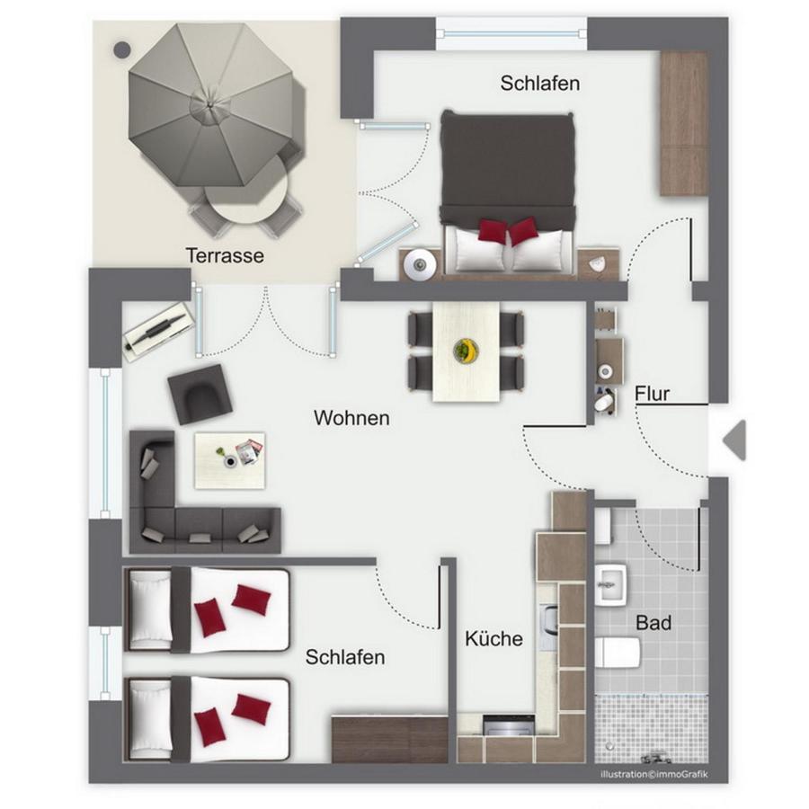 Duenenblick Wohnung 37 بولتينهاجين المظهر الخارجي الصورة